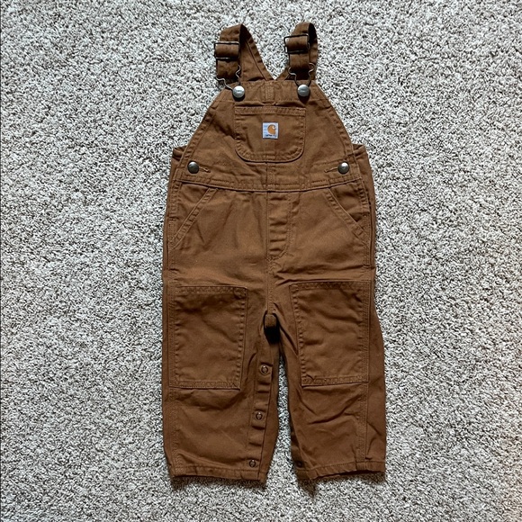 Carhartt Other - Carhartt Kids Overalls in Classic Brown